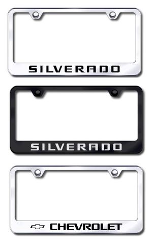 Silverado License Plate Frames