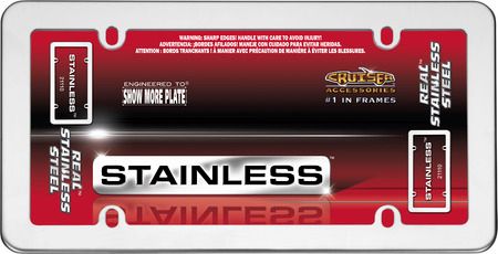 Stainless License Plate Frame