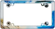 Surf Board License Plate Frame