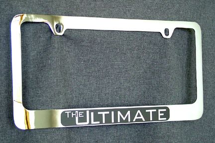 The Ultimate License Plate Frame