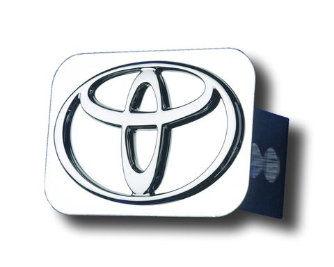 Toyota Chrome Logo Hitch Cover - Tow Plug