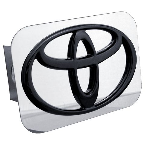 Toyota Chrome Logo Hitch Cover - Tow Plug