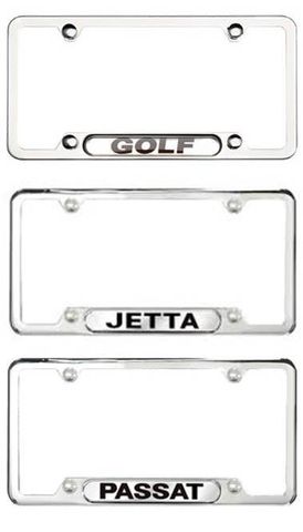 VW License Plate Frames